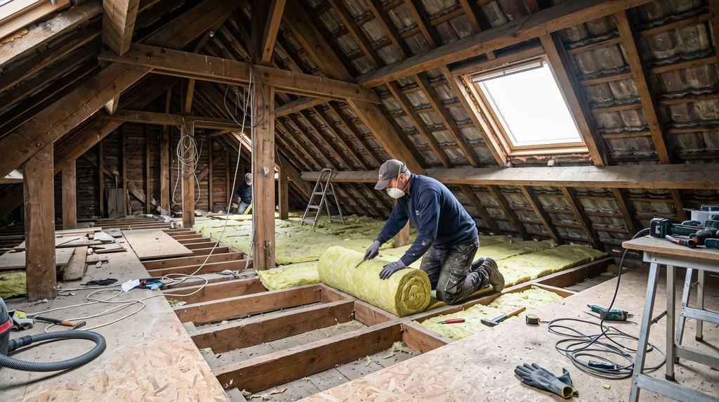 Travaux de rénovation énergétique — isolation et équipements — Audit énergétique à La Rochelle