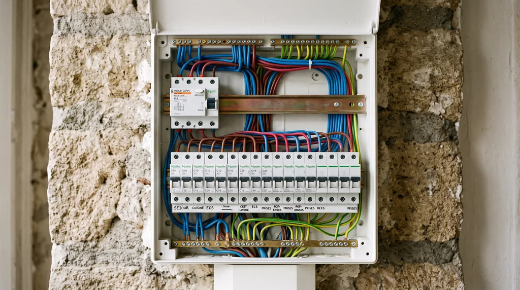 Tableau électrique — contrôle de l'installation intérieure — Électricité à La Rochelle